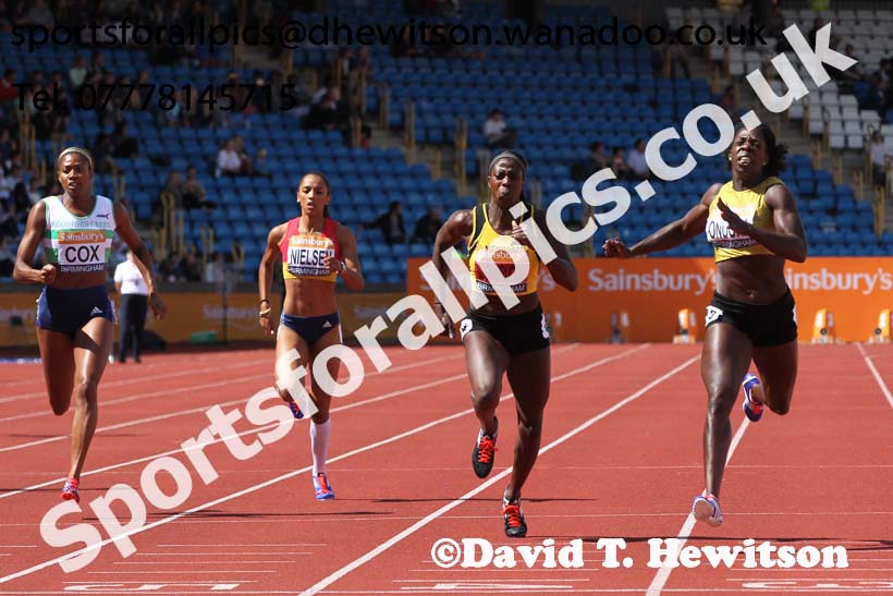 Womens 400 metres, Sainsbury's British Champs, Alexander Stadium, Birmingham. Photo: David T. Hewitson/Sprts for All Pics